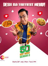 India's 50 Best Dishes poster