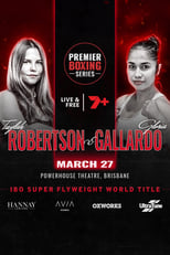 Poster for Taylah Robertson vs. Gloria Gallardo 