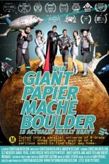 Poster for This Giant Papier-Mâché Boulder Is Actually Really Heavy 