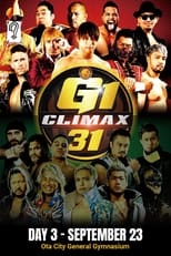 Poster for NJPW G1 Climax 31: Day 3