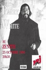 Poster for Barry White - Zenith de Paris