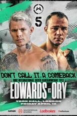 Poster for Charlie Edwards vs. Georges Ory 