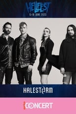 Poster for Halestorm - Hellfest 2023