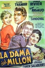 Poster for La dama del millón