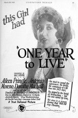 One Year to Live poster
