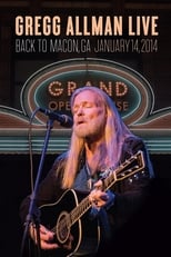 Poster for Gregg Allman Live: Back To Macon, GA