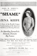 Shame poster movie