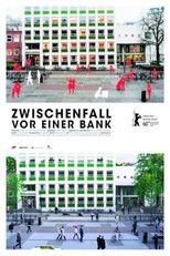 Zwischenfall vor einer Bank