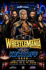 WrestleMania 42 Kickoff poster