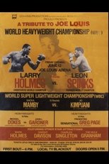 Poster for Larry Holmes vs. Leon Spinks