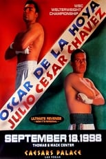 Poster for Oscar De La Hoya vs. Julio César Chávez II