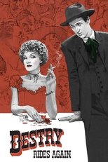 Destry Rides Again poster movie