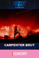 Poster for Carpenter Brut - Hellfest 2023