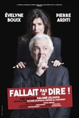 Poster for Fallait pas le dire !