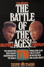 Poster for Evander Holyfield vs. George Foreman