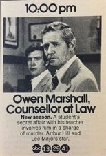 Poster for Owen Marshall: Counselor at Law