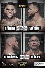 Poster for UFC 291: Poirier vs. Gaethje 2 