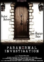 Poster for Paranormal Investigation 