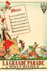 Poster for La Grande Parade de Walt Disney 