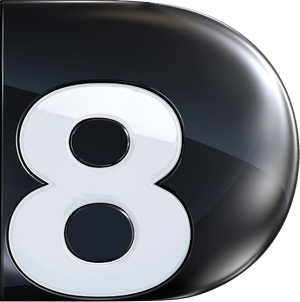 D8 logo