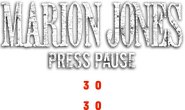 Logo of Marion Jones: Press Pause image size 2173x1297