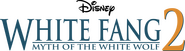 Logo of White Fang 2: Myth of the White Wolf image size 4302x1179