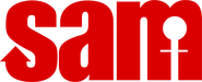 Logo of Sam image size 868x351