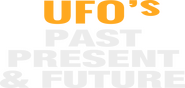 Logo of UFOs: Past, Present, and Future image size 607x288