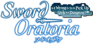 Logo of Is It Wrong to Try to Pick Up Girls in a Dungeon? On the Side: Sword Oratoria image size 654x310
