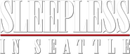 Logo of Sleepless in Seattle image size 694x292