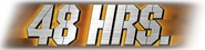 Logo of 48 Hrs. image size 708x172