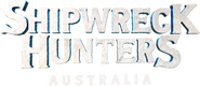 Logo of Shipwreck Hunters Australia image size 3015x1299