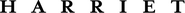 Logo of Harriet image size 441x32