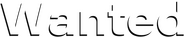 Logo of Wanted image size 1276x253