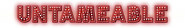 Logo of Untameable image size 1272x194