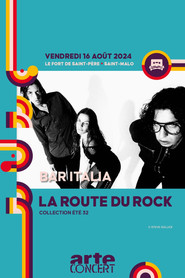 poster Bar Italia - La Route du Rock 2024
