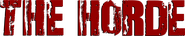 Logo of The Horde image size 3075x606