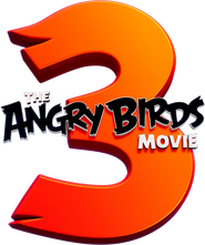 Logo of The Angry Birds Movie 3 image size 734x876