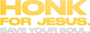 Logo of Honk for Jesus. Save Your Soul. image size 780x286