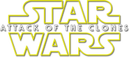 Logo of Star Wars: Episode II - Attack of the Clones image size 674x298