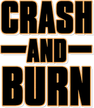 Logo of Crash and Burn image size 254x292