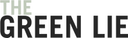 Logo of The Green Lie image size 4309x1299