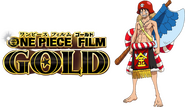 Logo of One Piece Film: GOLD image size 962x555