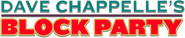 Logo of Dave Chappelle's Block Party image size 788x163