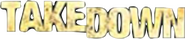 Logo of Takedown image size 582x123