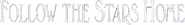 Logo of Follow the Stars Home image size 592x80