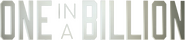 Logo of One in a Billion image size 1250x269