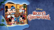 Backdrop of Mickey's Christmas Carol image size 2000x1125