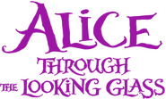 Logo of Alice Through the Looking Glass image size 1621x976