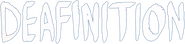 Logo of Deafinition image size 2946x706
